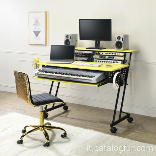 Musicista tavolo da studio registrazione da tavolo Workstation di editing audio / video per workstation di registrazione